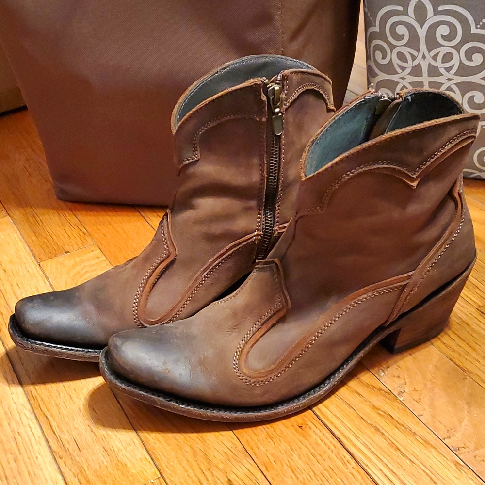 Liberty Black Cowgirl Booties